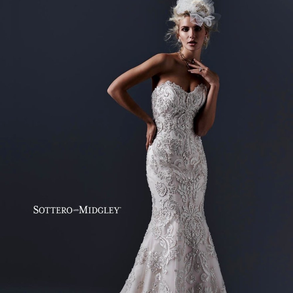 Maggie Sottero Couture Zinnia NWT Sz 10